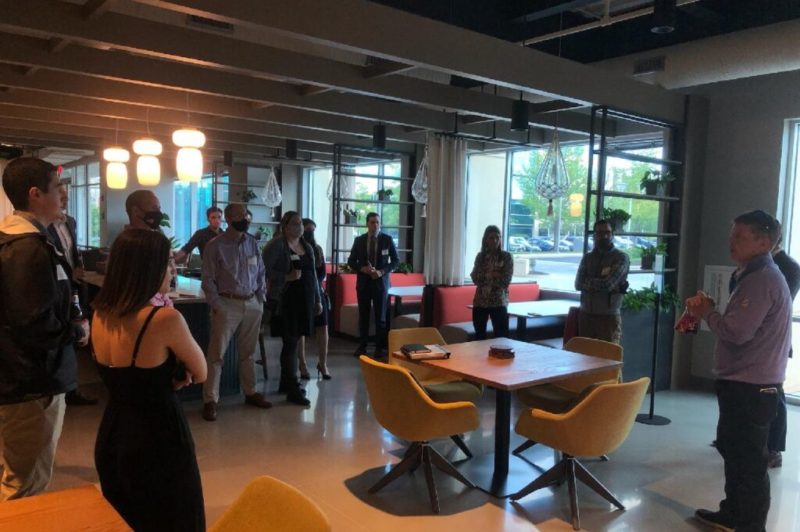 DL members experience WAYLINE building at Columbia Gateway