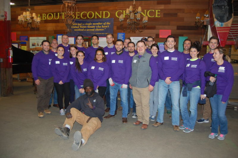 CREDA Maryland Developing Leaders Lend Hands to Second Chance