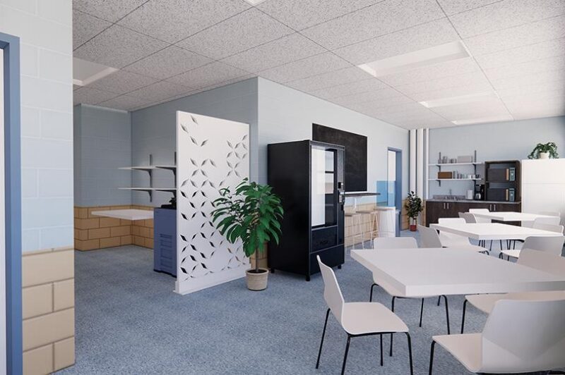 Pro-bono effort improves Baltimore City teachers’ lounges