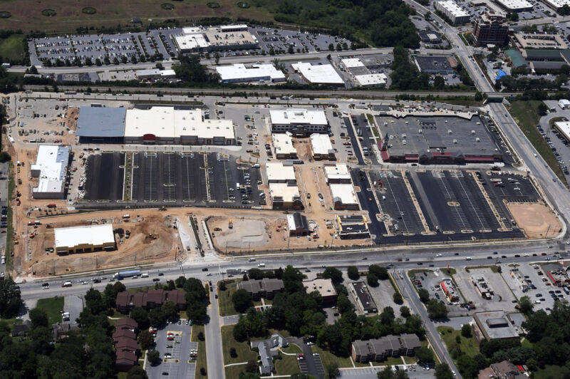 Porous pavement enables high-density projects