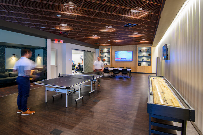 From rooftop terraces to pickleball: Modern design and amenities create enticing workspaces