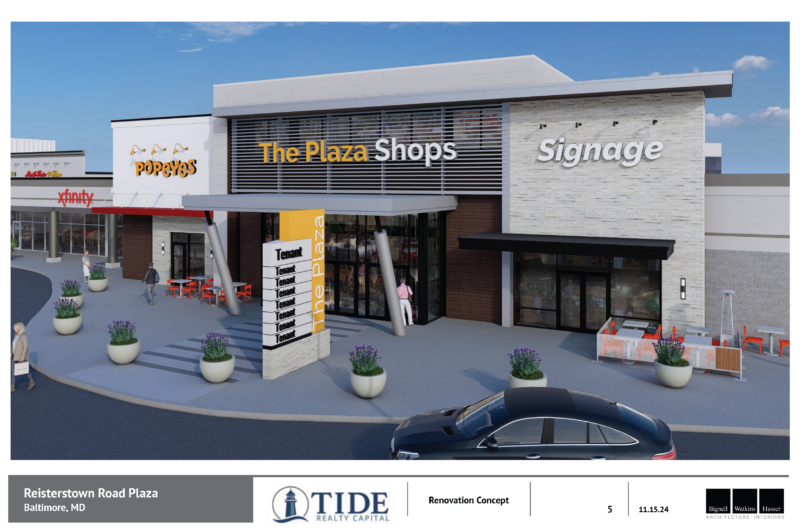 Plaza project adds to northwest Baltimore revival efforts